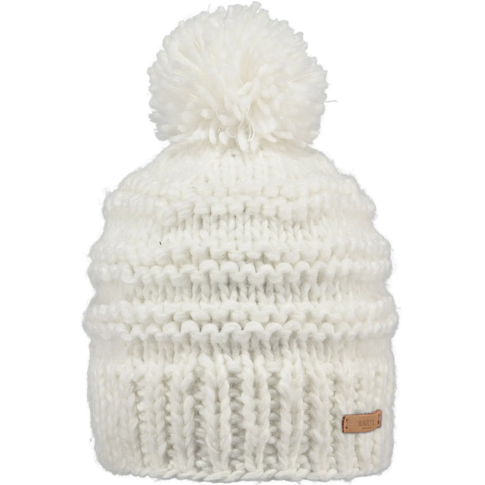 Barts Womens Jasmin Classic Hand Knit Knitted Bobble Hat