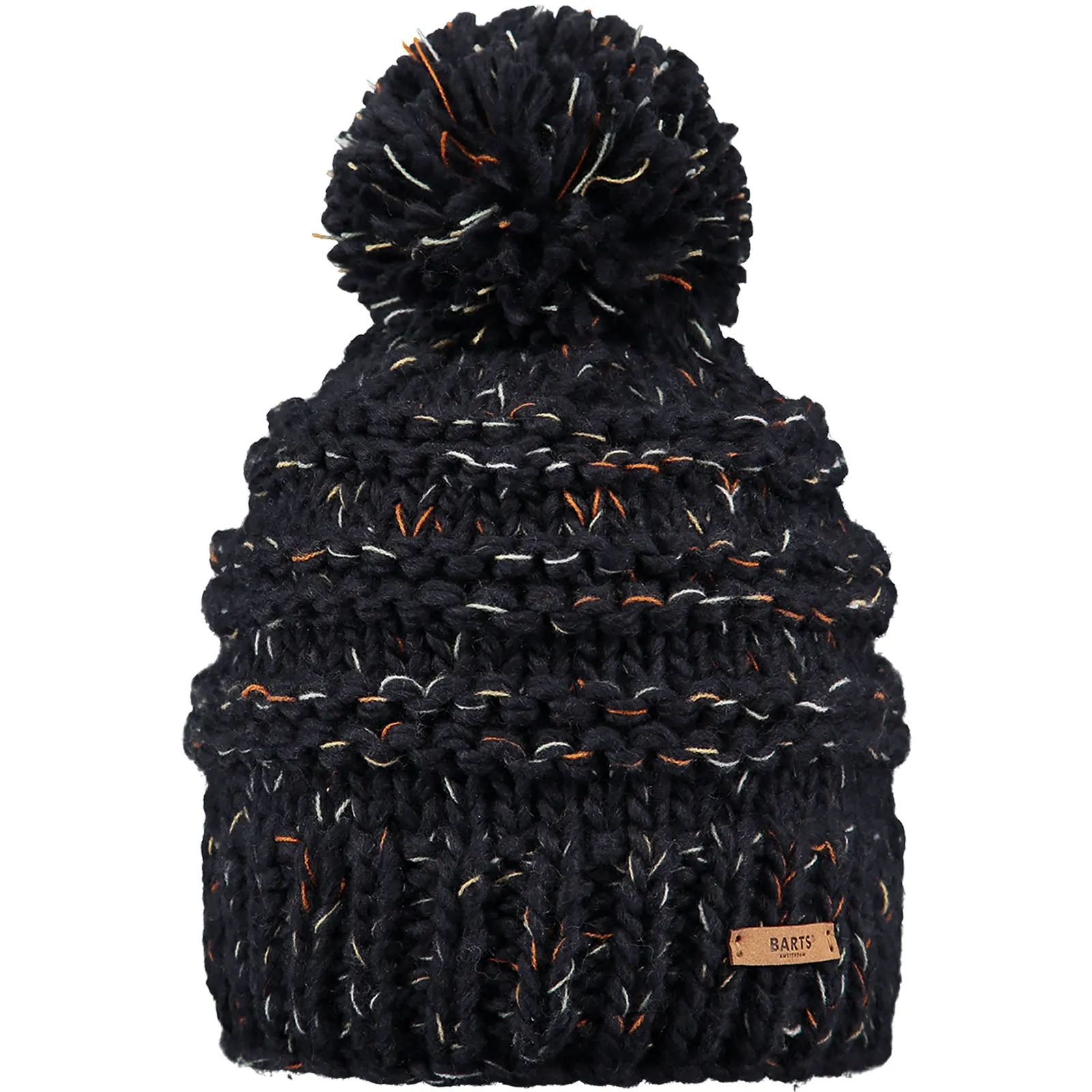 Barts Womens Jasmin Classic Hand Knit Knitted Bobble Hat