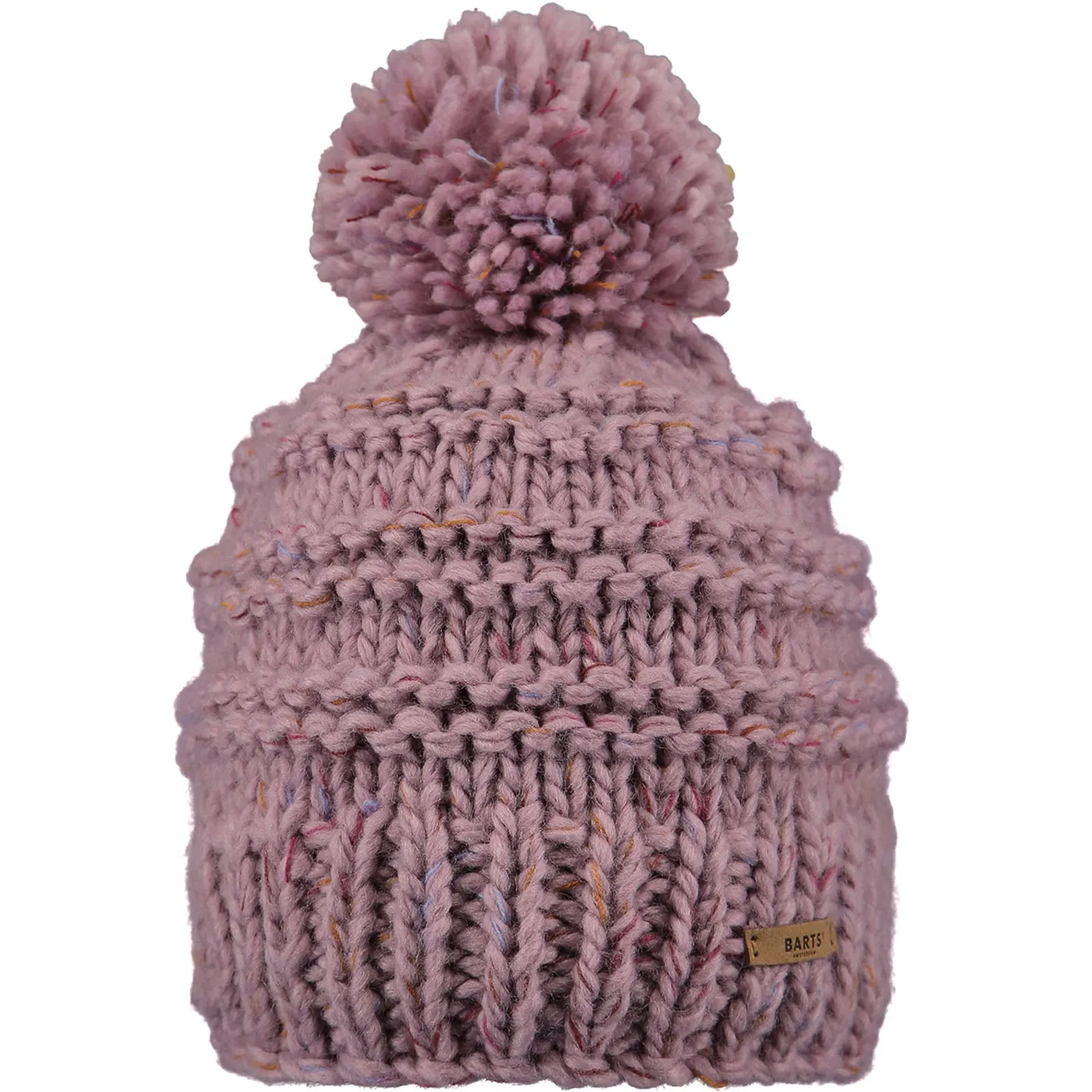 Barts Womens Jasmin Classic Hand Knit Knitted Bobble Hat