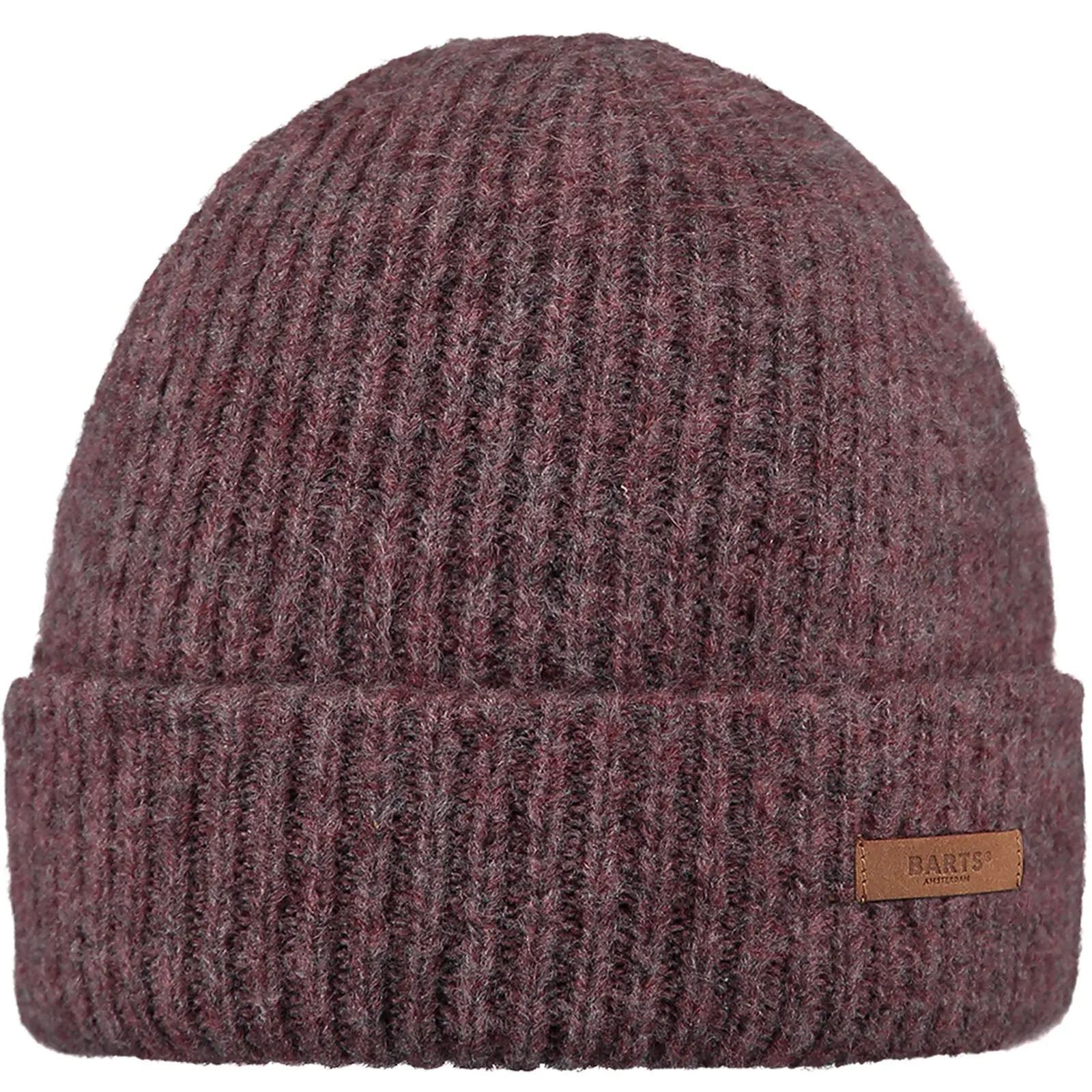 Barts Womens Witzia Stretchy Ribbed Knit Knitted Beanie Hat