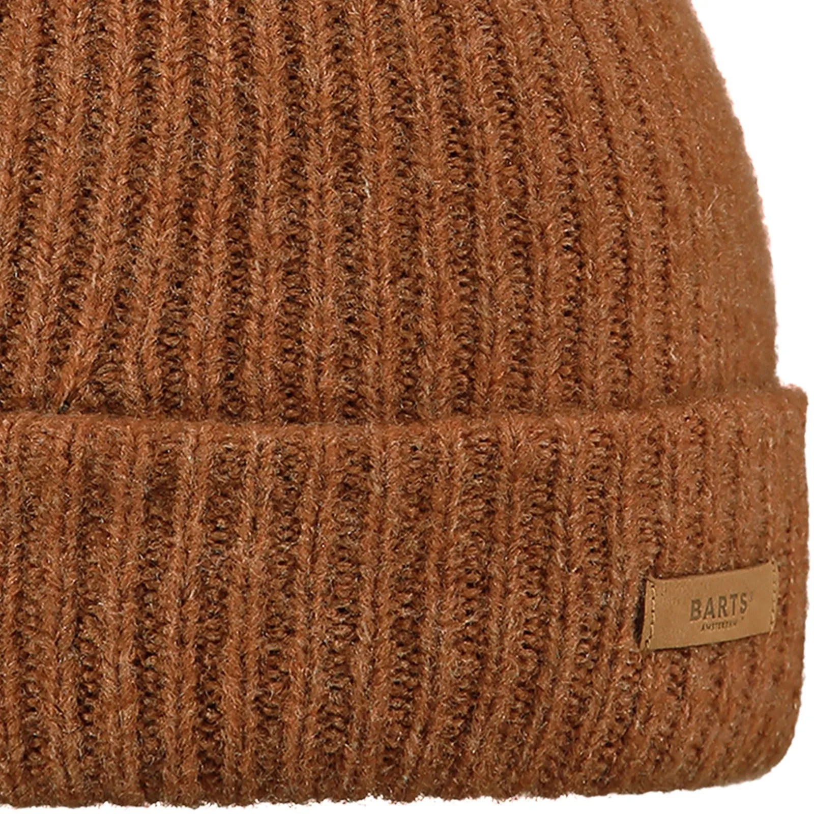 Barts Womens Witzia Stretchy Ribbed Knit Knitted Beanie Hat