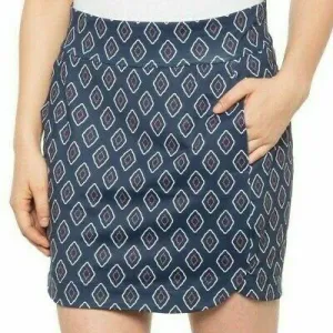 Belyn Key Navy Seville Skort Size M. MSP$112