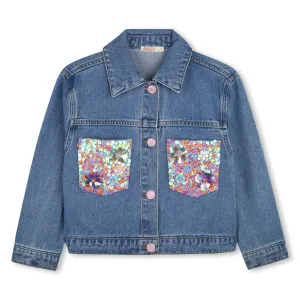 Billieblush Denim Jacket - Double Stone   Brush
