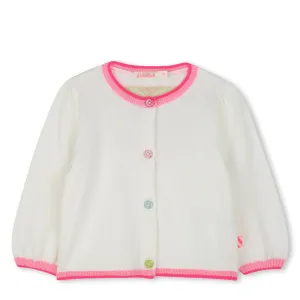 Billieblush Knitted Cardigan - Ivory