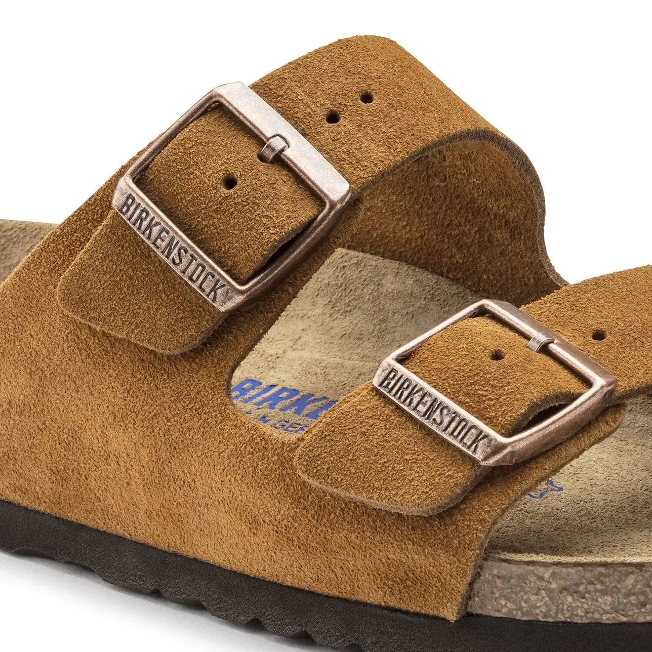Birkenstock Womens Arizona SFB Narrow Sandal Mink