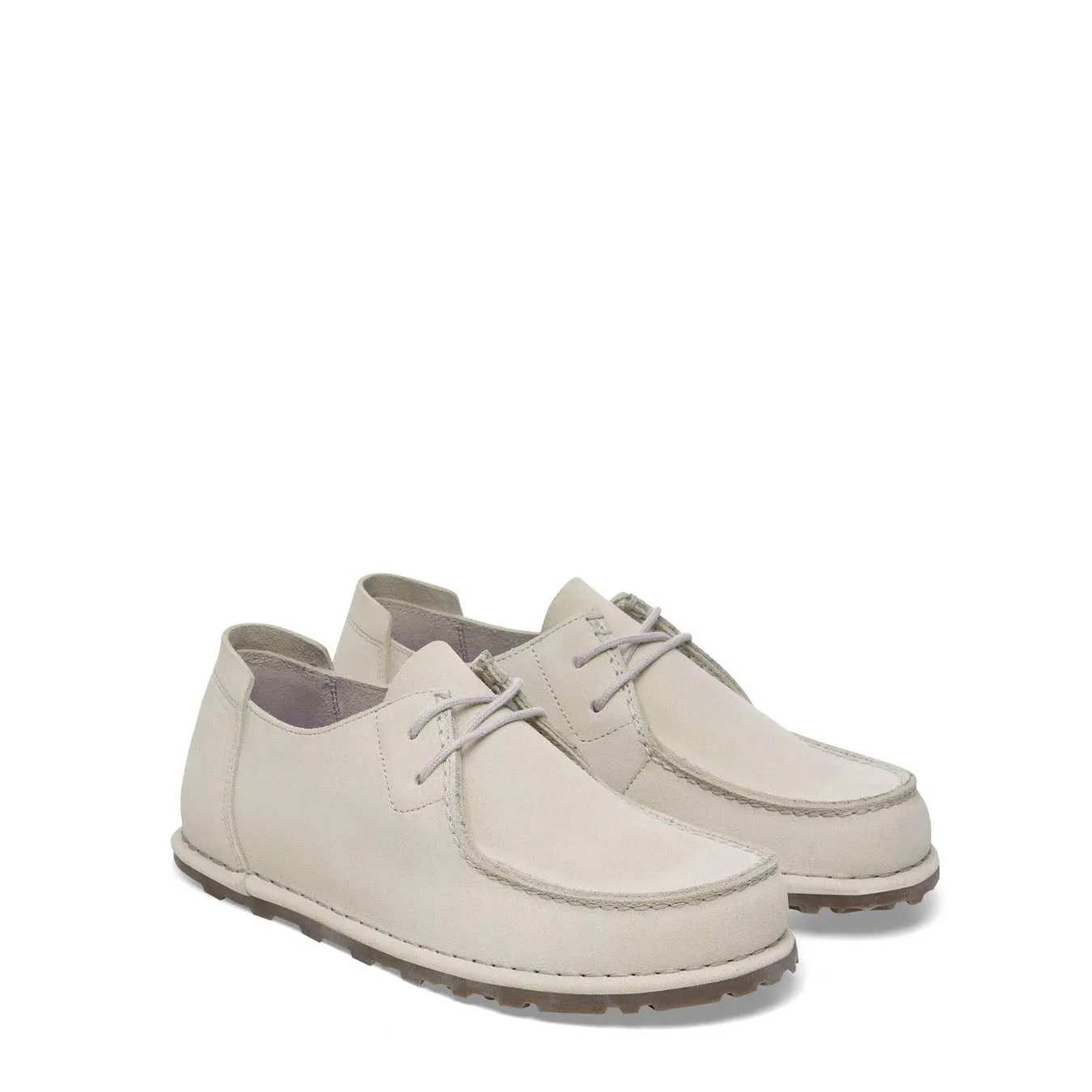 Birkenstock Womens Utti Lace Shoe Antique White