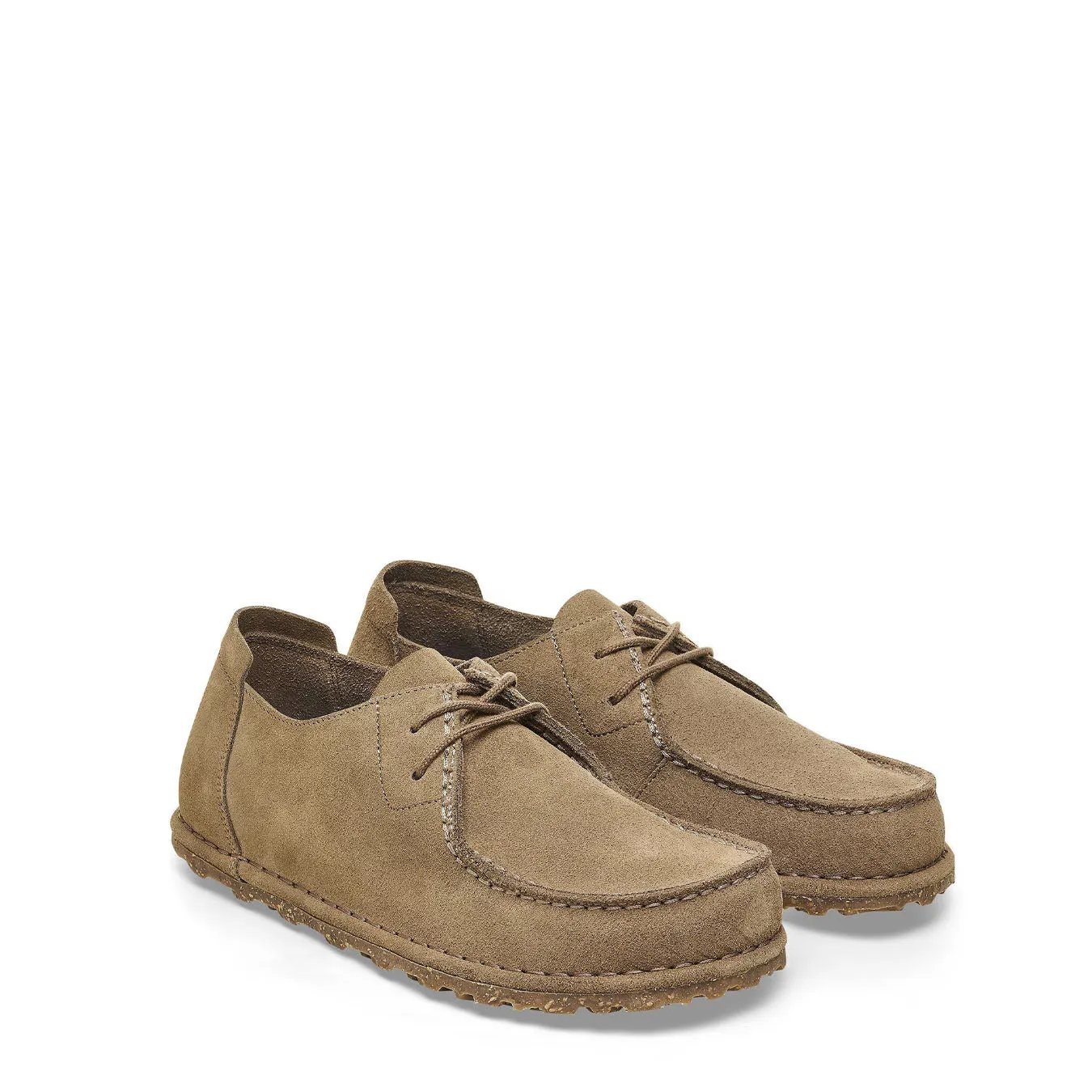 Birkenstock Womens Utti Lace Shoe Gray Taupe