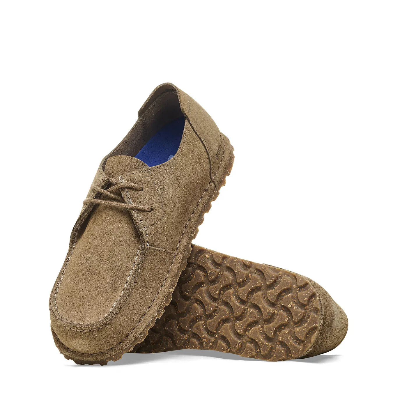 Birkenstock Womens Utti Lace Shoe Gray Taupe