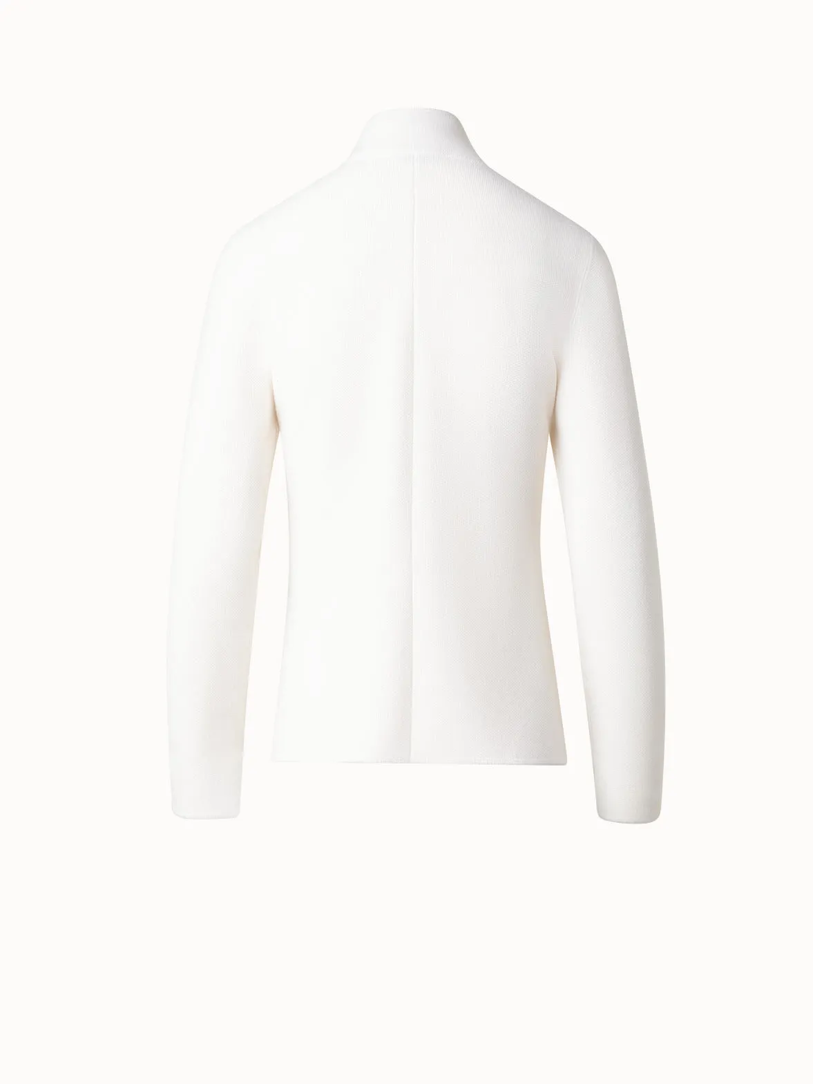 Blazer Style Cashmere Knit Cardigan Akris
