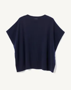 Boat neck poncho Eric Bompard