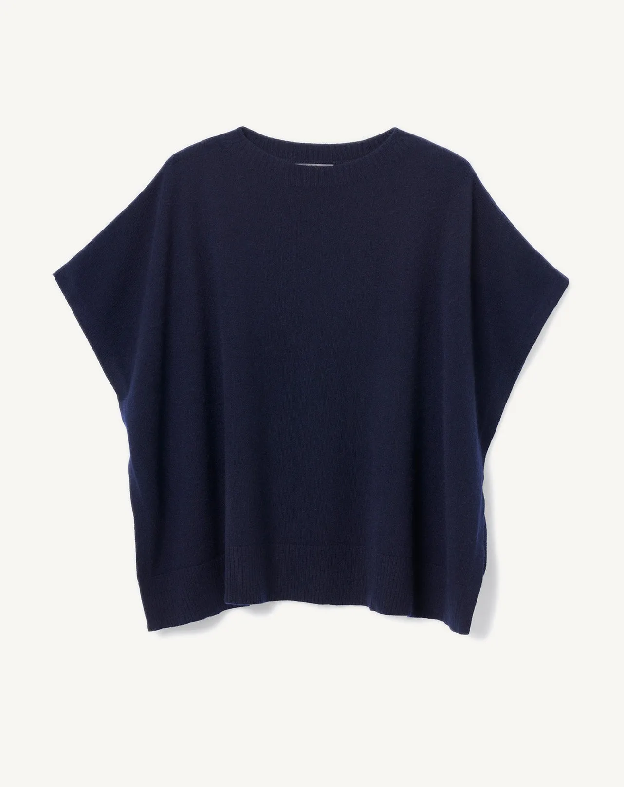 Boat neck poncho Eric Bompard