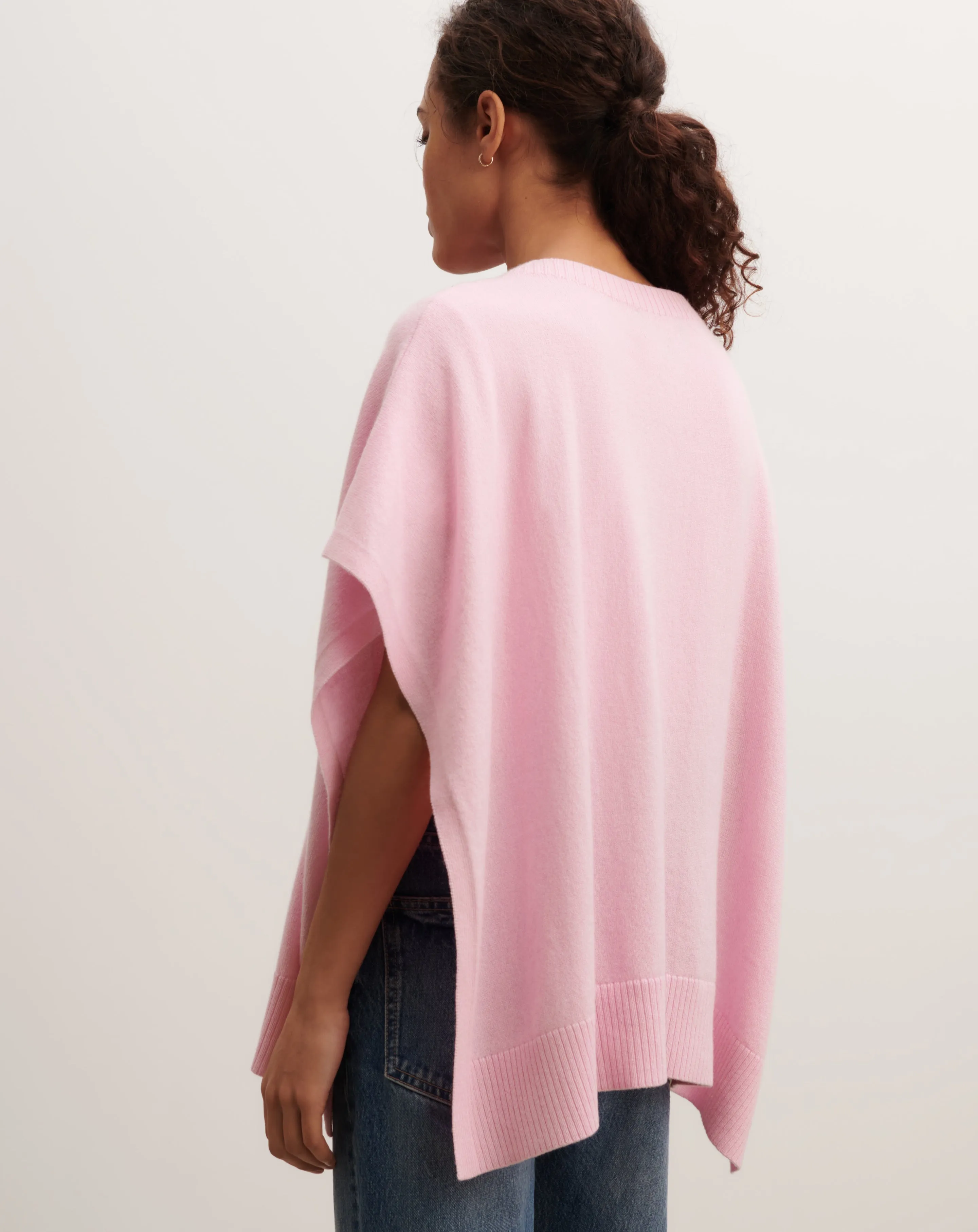 Boat neck poncho Eric Bompard