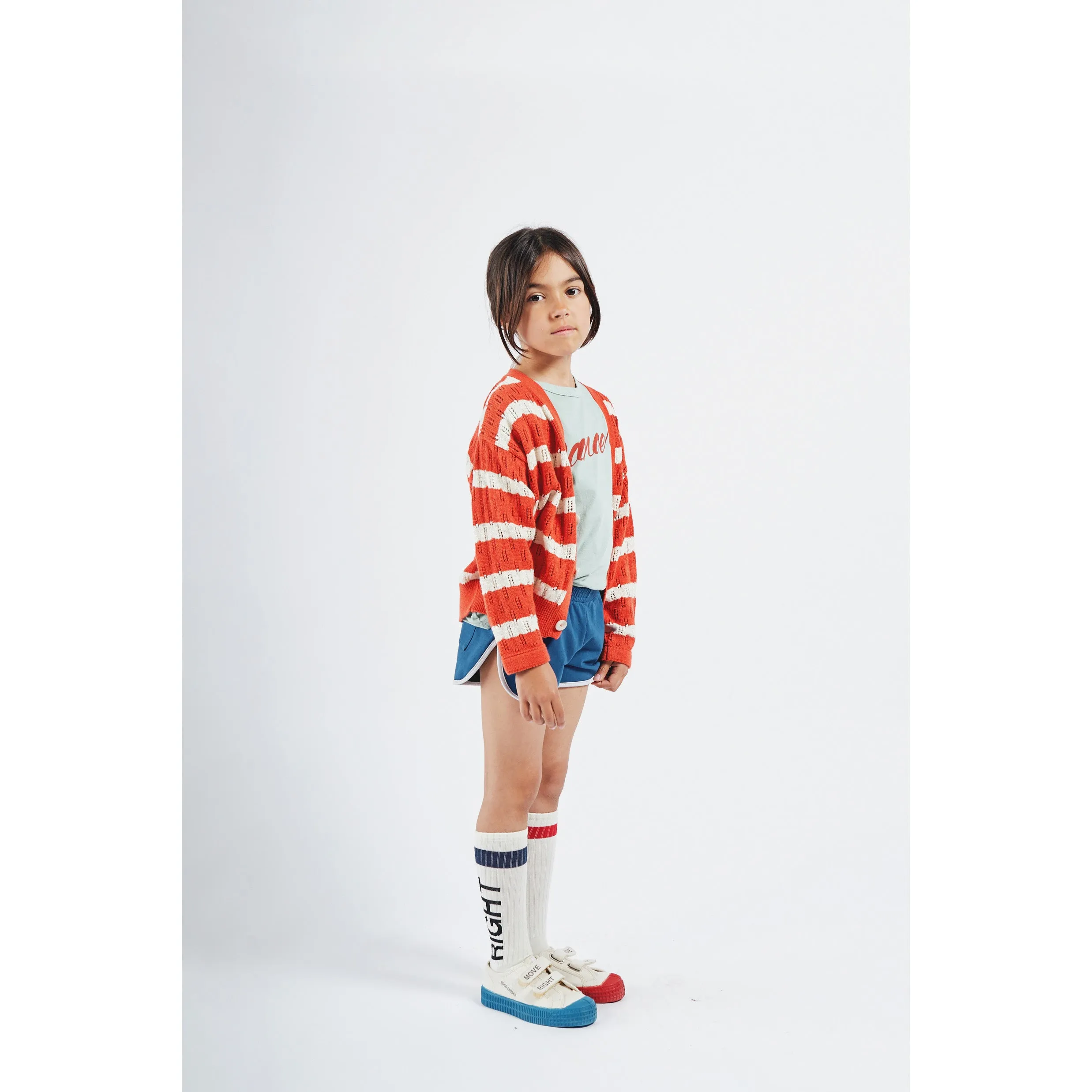 Bobo Choses Striped Knited Carigan