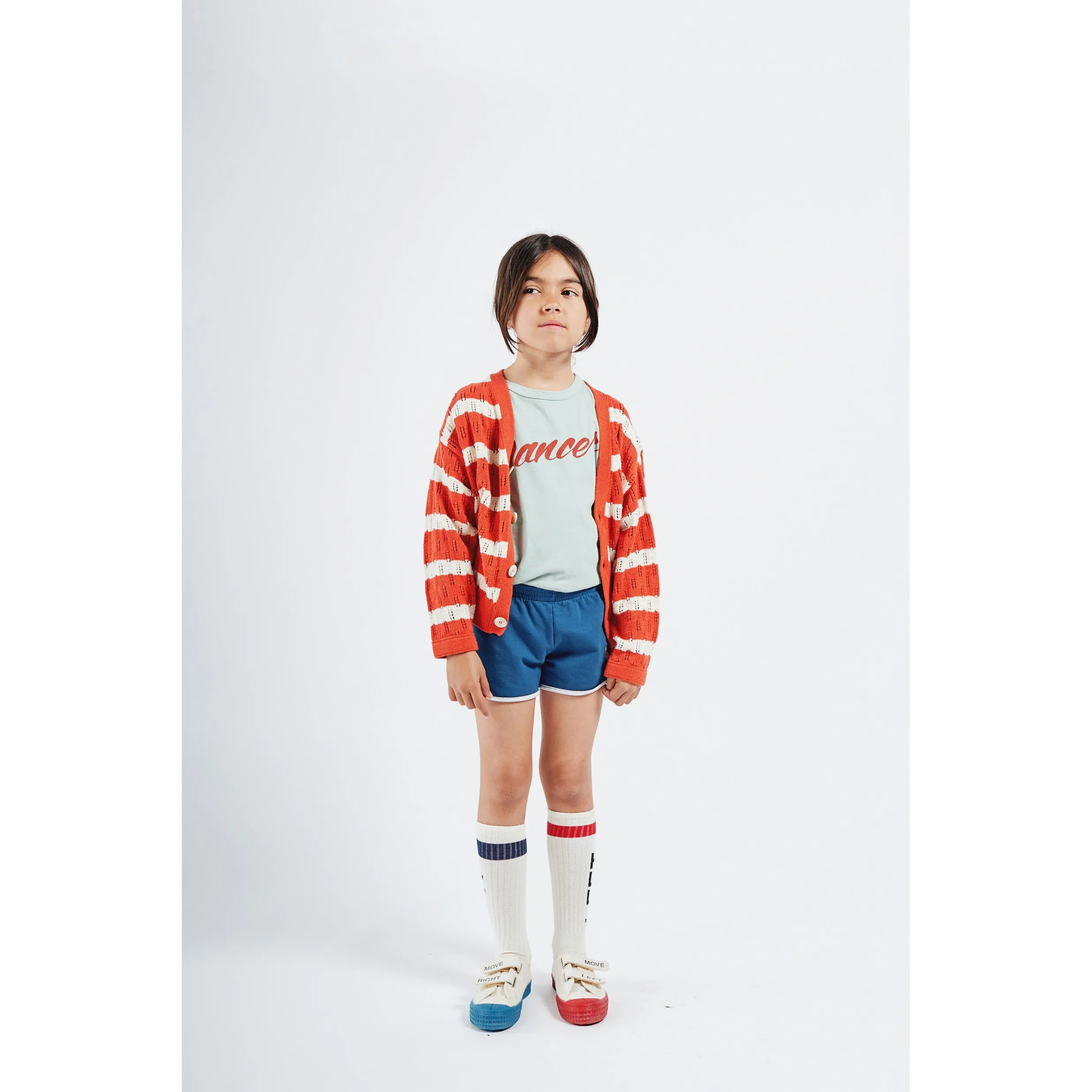 Bobo Choses Striped Knited Carigan