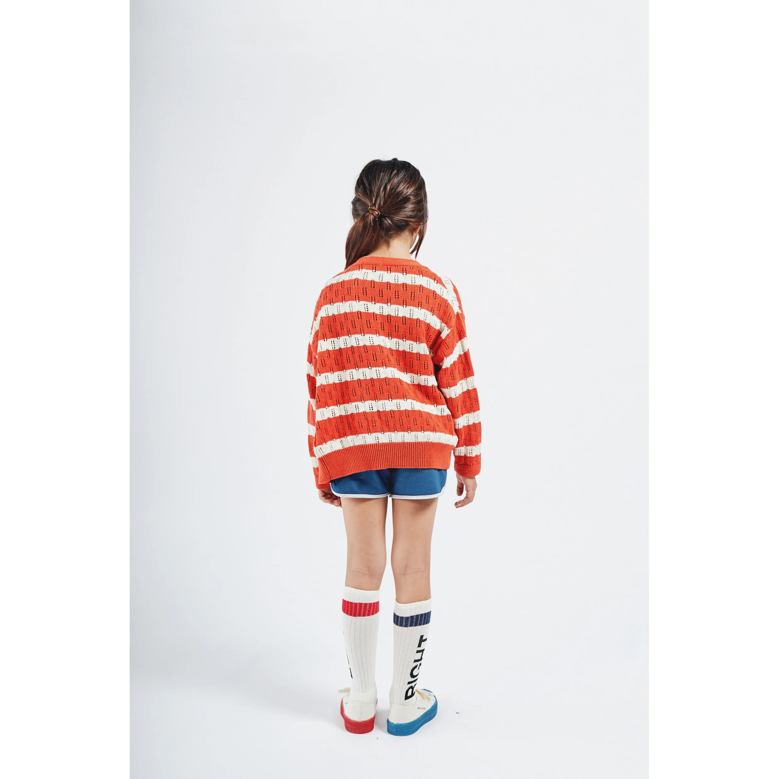Bobo Choses Striped Knited Carigan