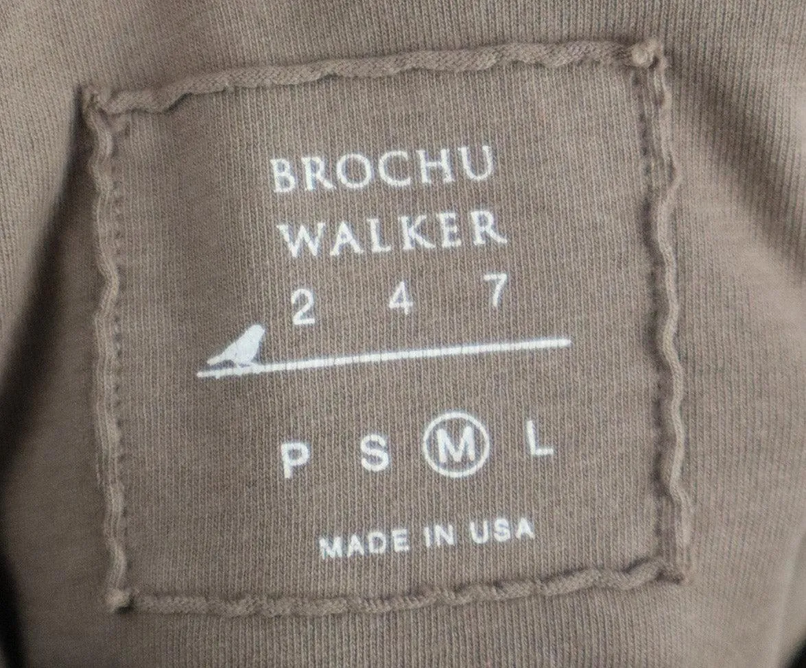 Brochu Walker Brown Cotton Dress sz 4