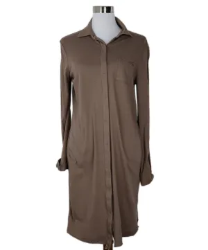 Brochu Walker Brown Cotton Dress sz 4