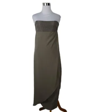 Brunello Cucinelli Strapless Beaded Dress sz 4