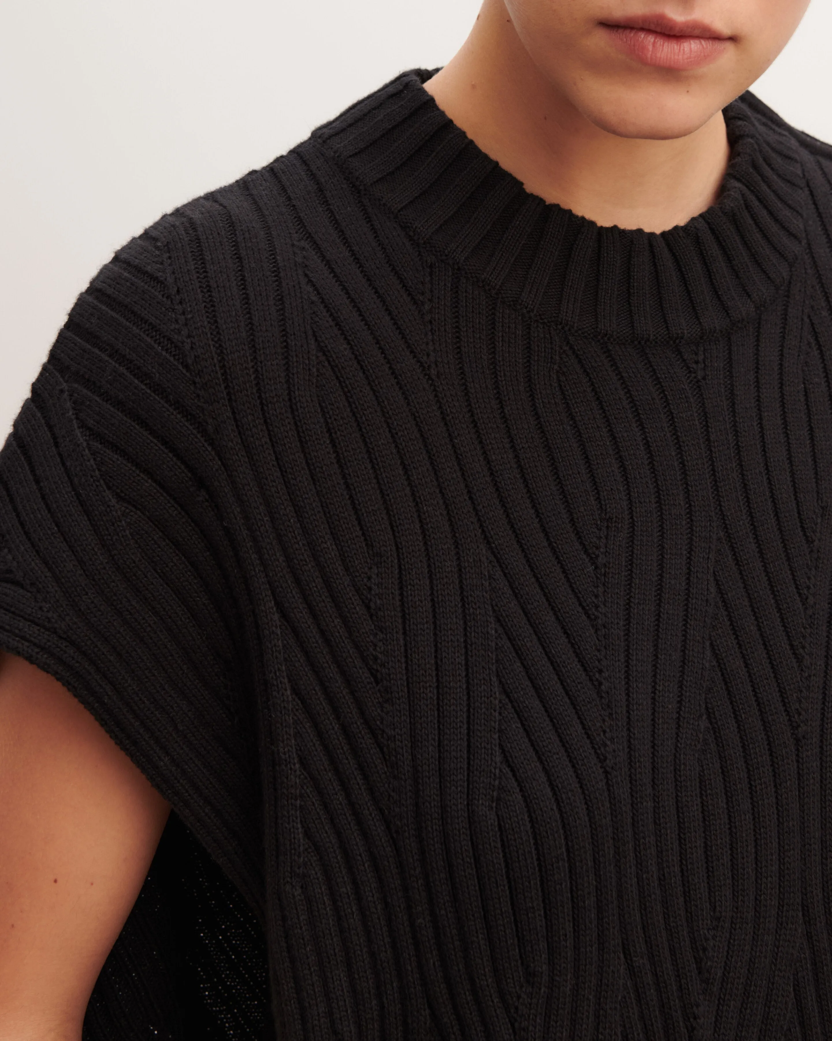 Cable poncho Eric Bompard
