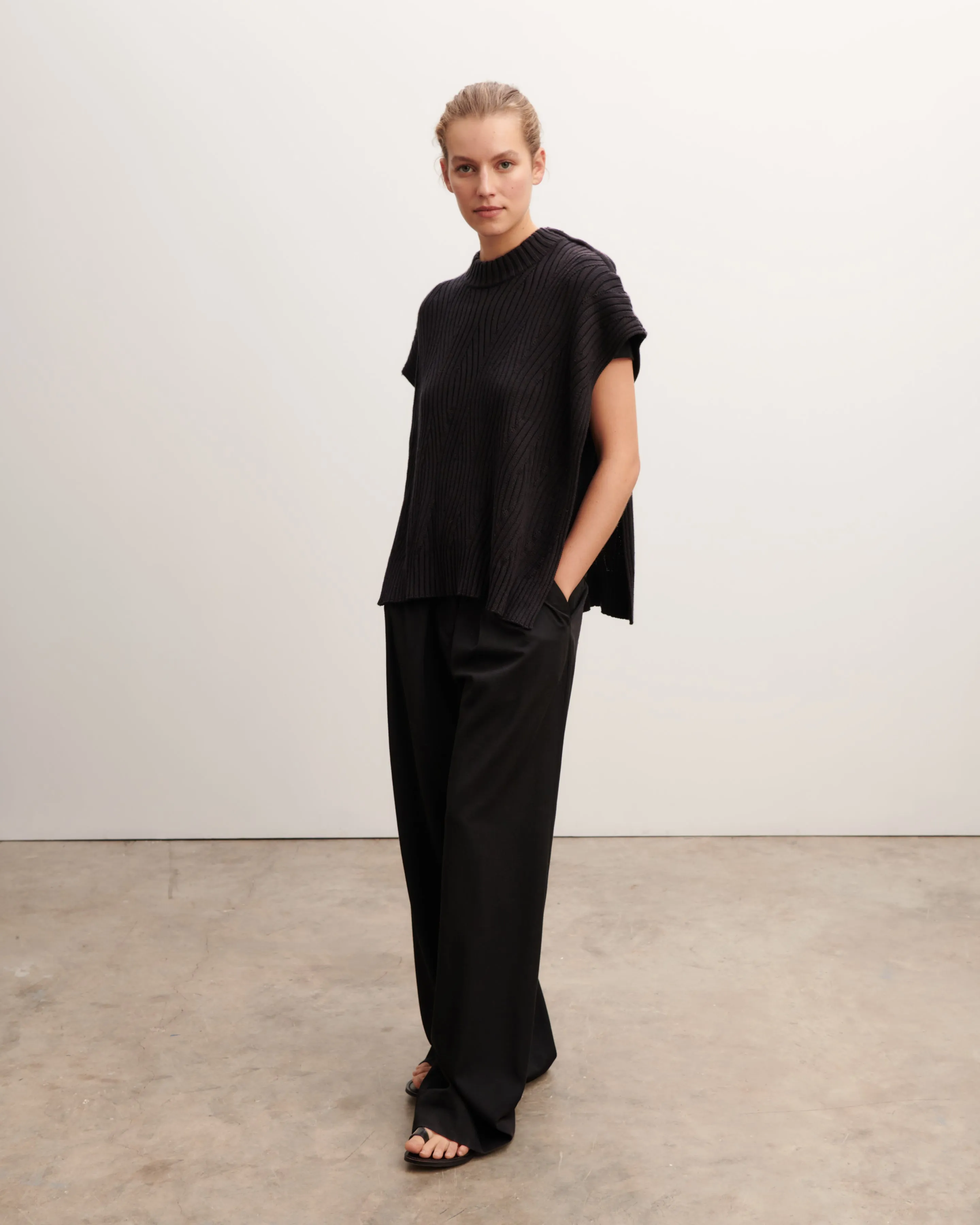 Cable poncho Eric Bompard