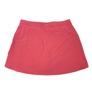 Callaway Opti-Dri Solid Perforated Coral Pull-On Golf Skort Size XL MSP$78
