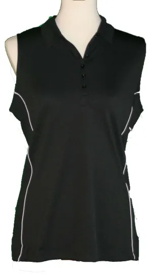 Callaway Performance Piped Sleeveless Polo