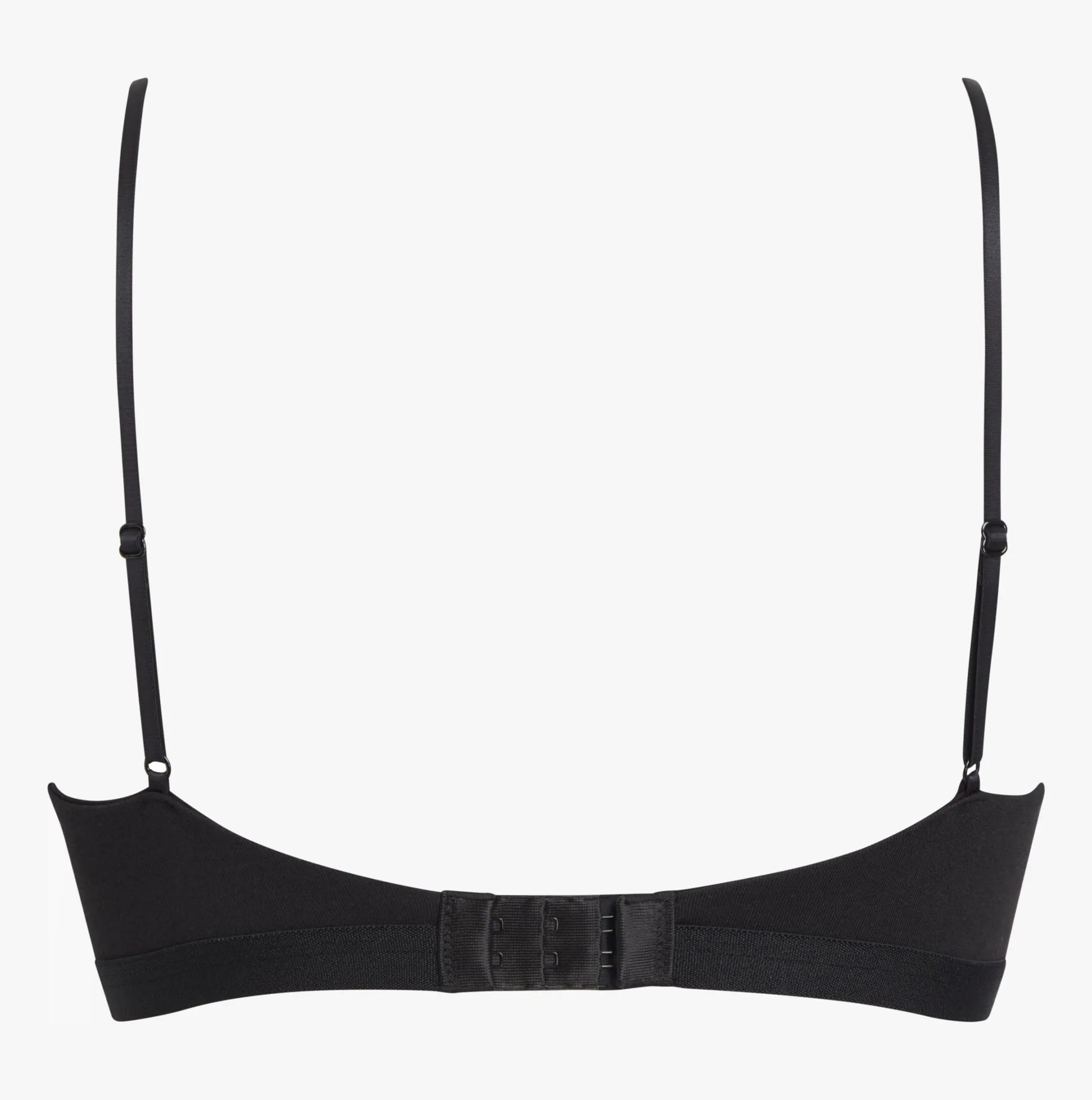 Calvin Klein UNLINED BRALETTE Womens Black Sunny Lime