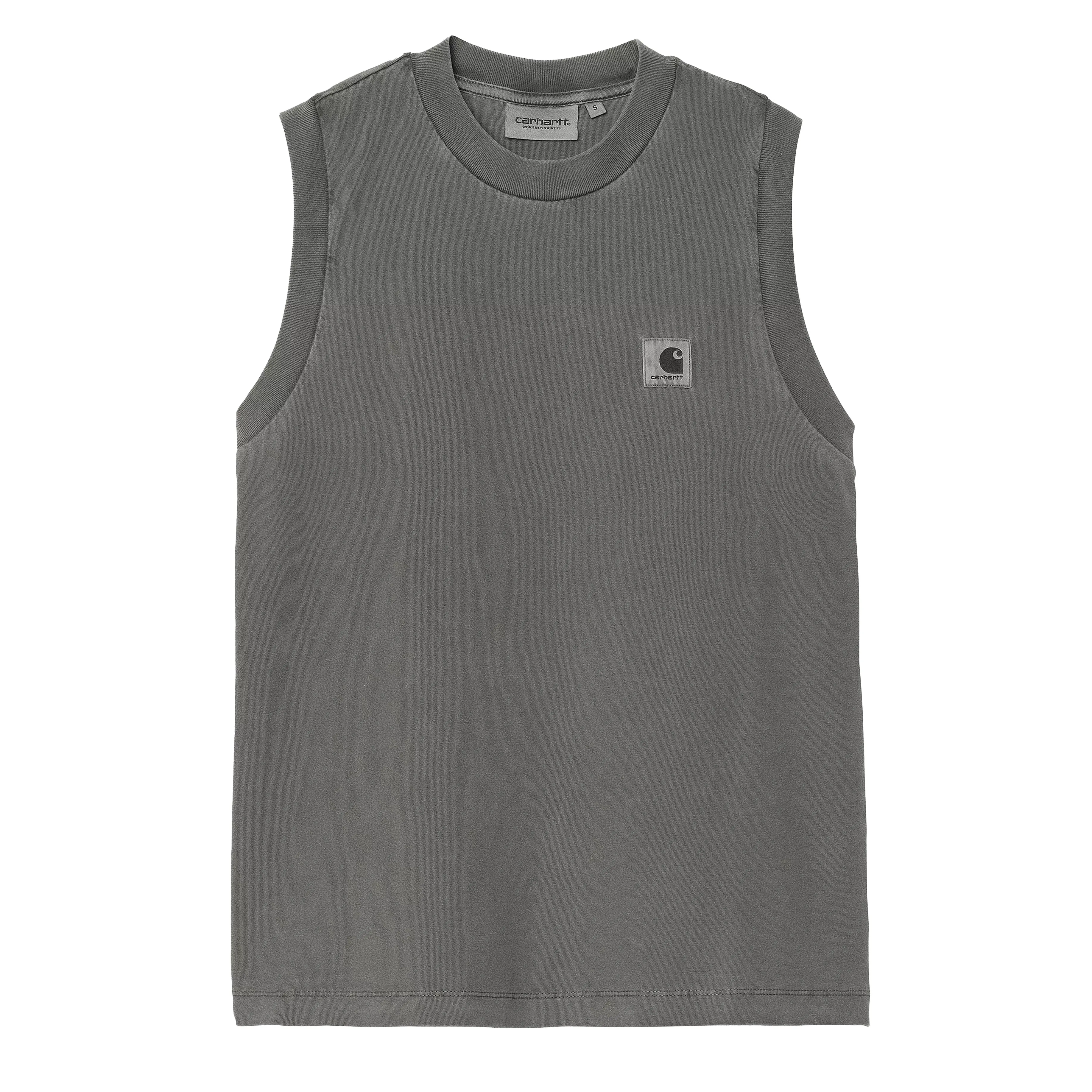 Carhartt WIP Womens Nelson A-Shirt Graphite Garment Dyed