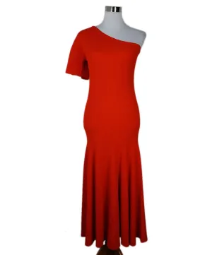 Carolina Herrera Blood Orange Dress sz 8