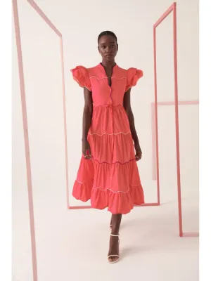 Celia B Baba Cay Pink Dress