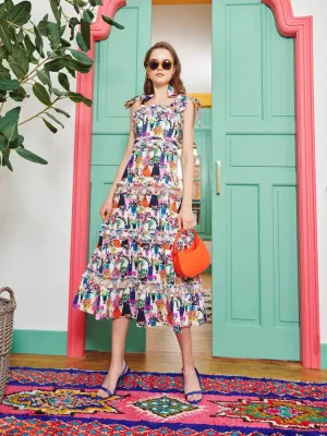 Celia B Lara Dress Multi