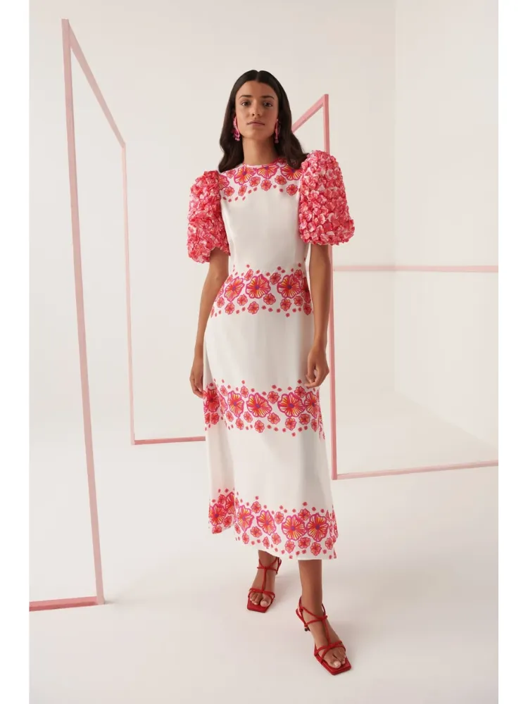 Celia B Natura Floral Dress Multi