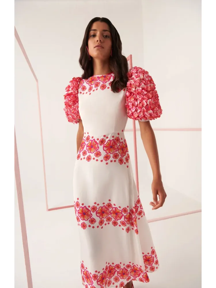 Celia B Natura Floral Dress Multi