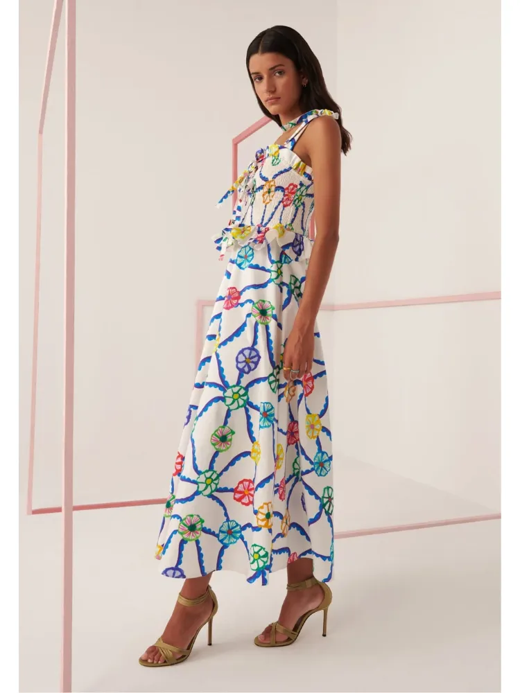 Celia B Turpan Blue Dress
