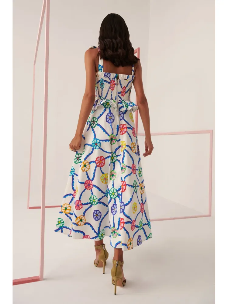 Celia B Turpan Blue Dress