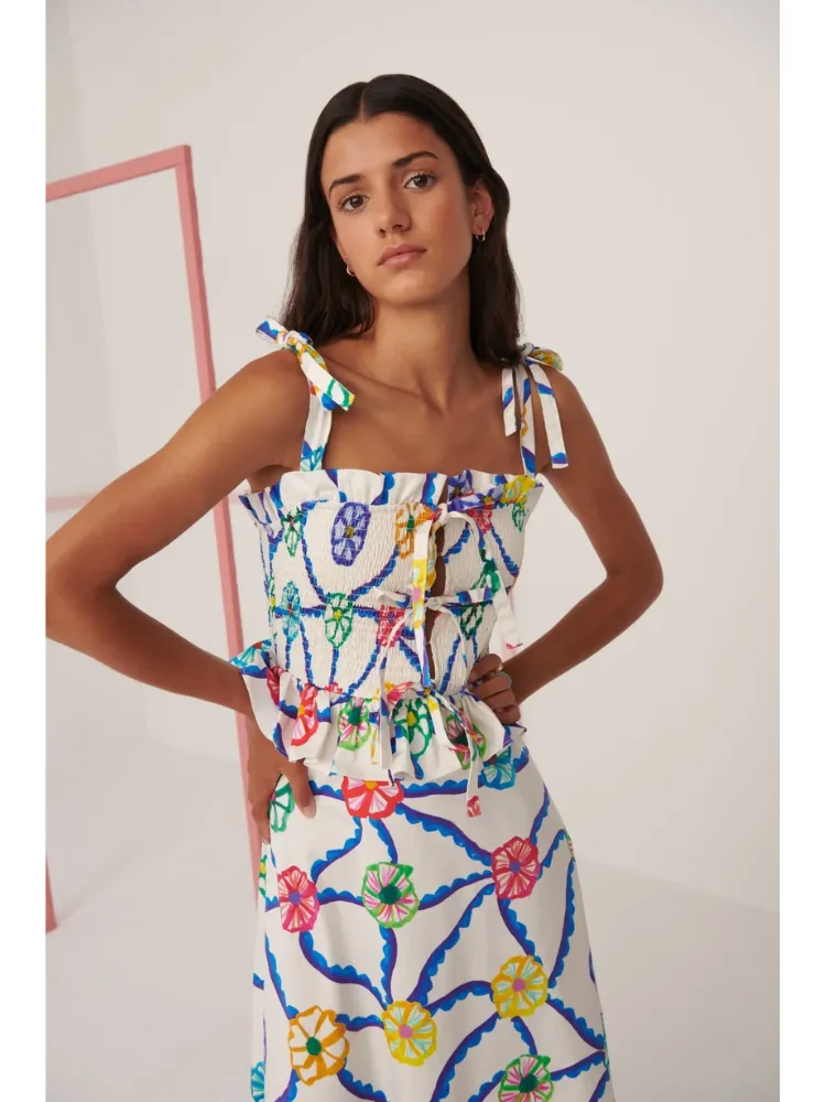 Celia B Turpan Blue Dress