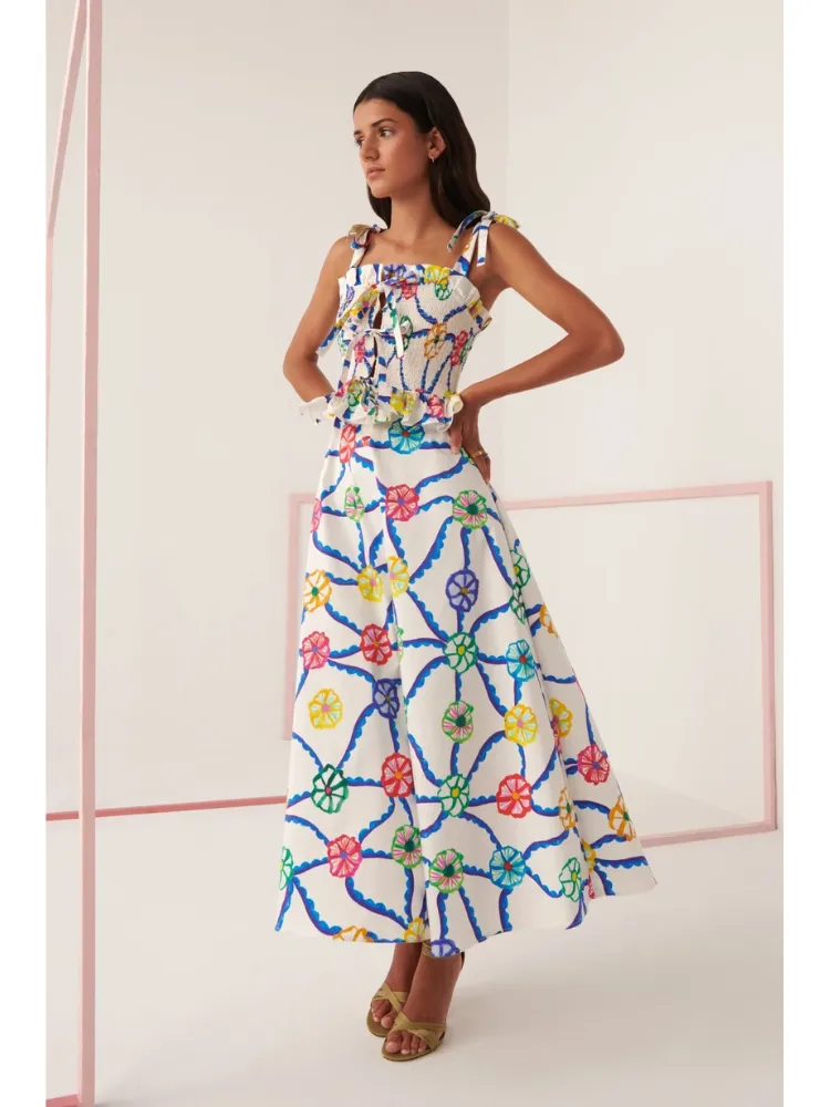 Celia B Turpan Blue Dress