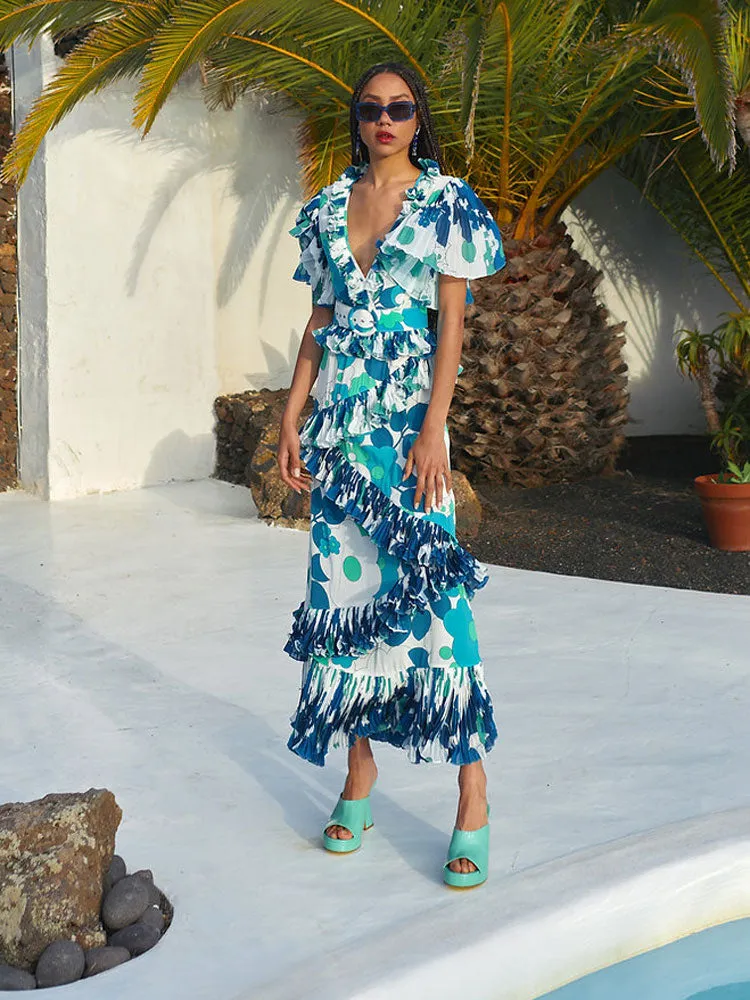 Celia B Zafiro Dress Blue