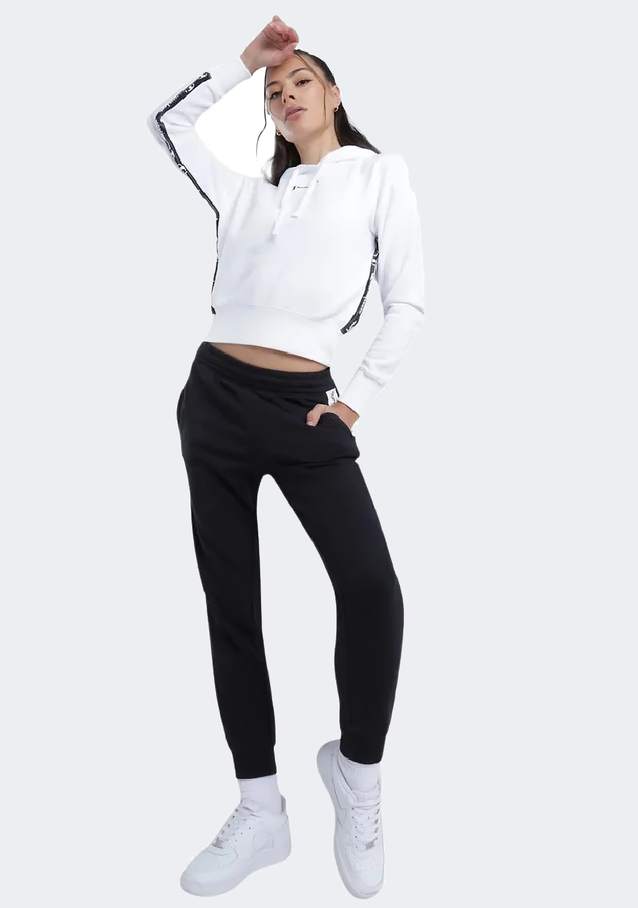 Champion Womens EU Rochester Tape Hoodie
