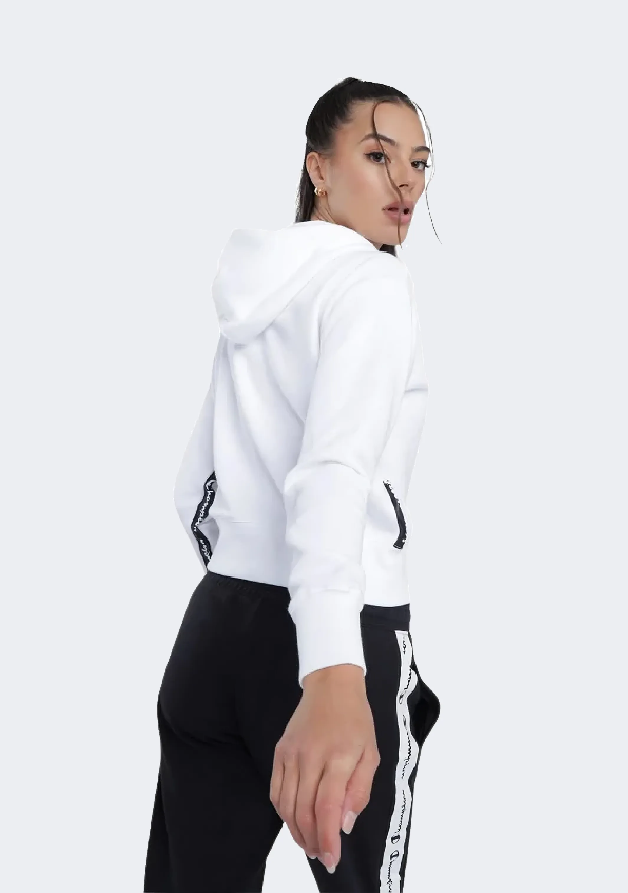 Champion Womens EU Rochester Tape Hoodie