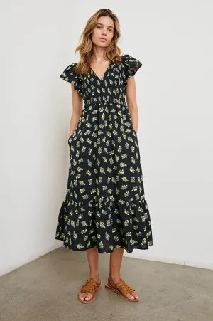 CLEMENTINE DRESS - DARK AMARYLLIS Rails