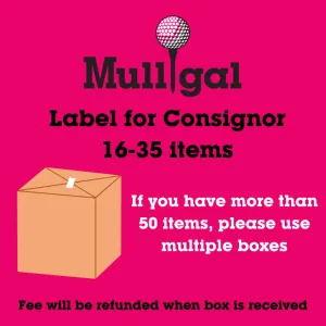 Consignment Label (16-35 items)