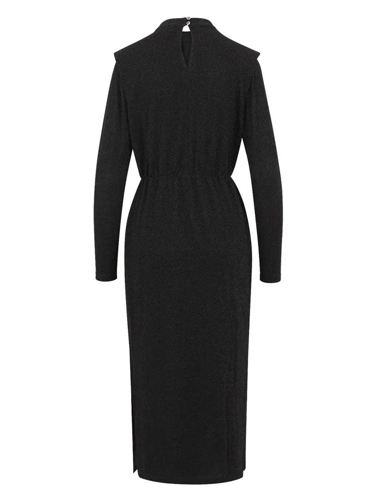 Coster Copenhagen Shimmer Dress Black