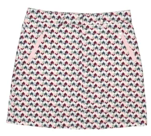 Daily Sports Multi-Colored Geometric Skort Size 10