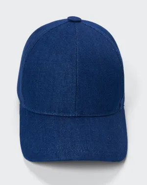 Denim cap Eric Bompard