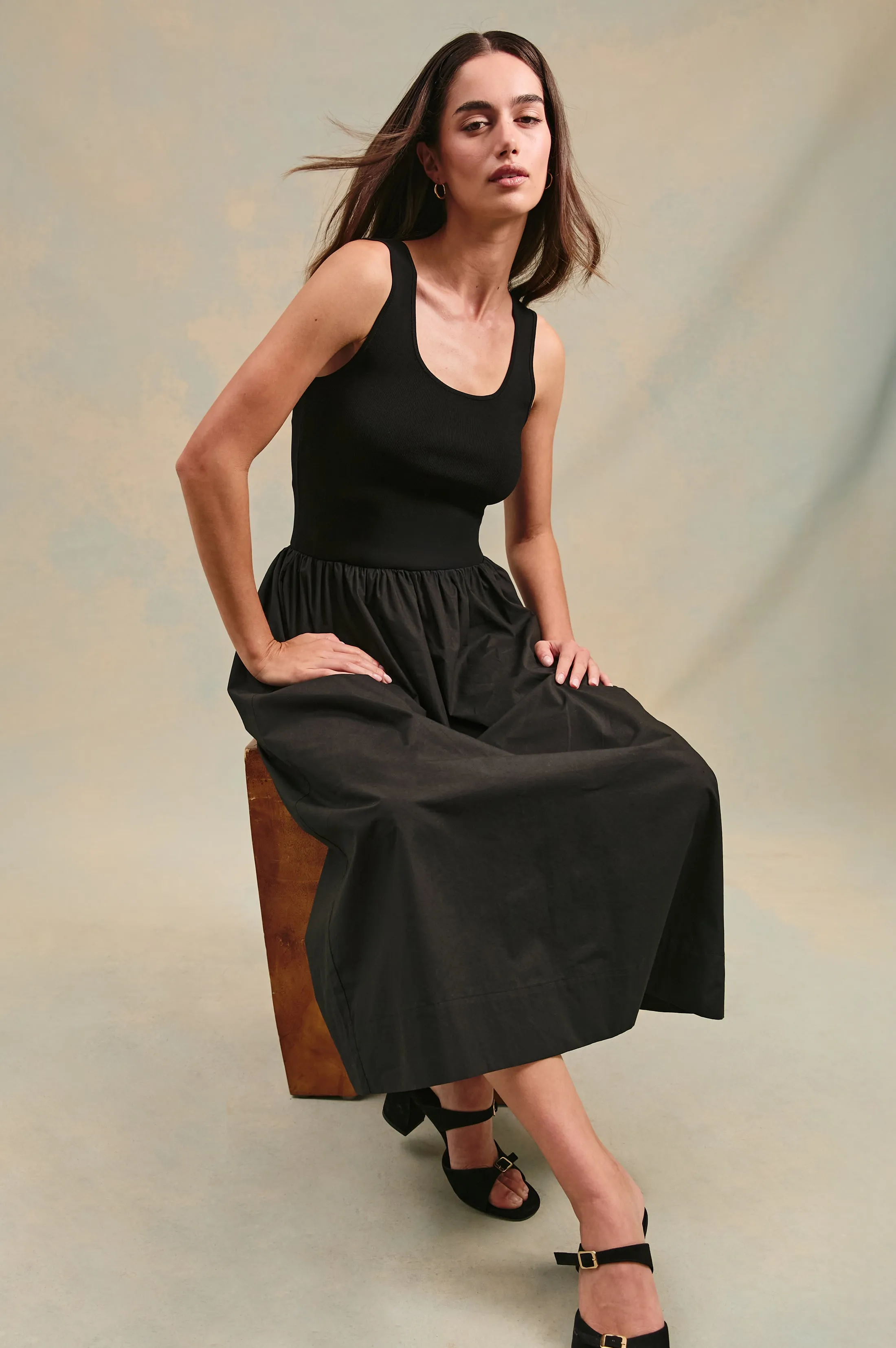 DIA DRESS - BLACK Rails