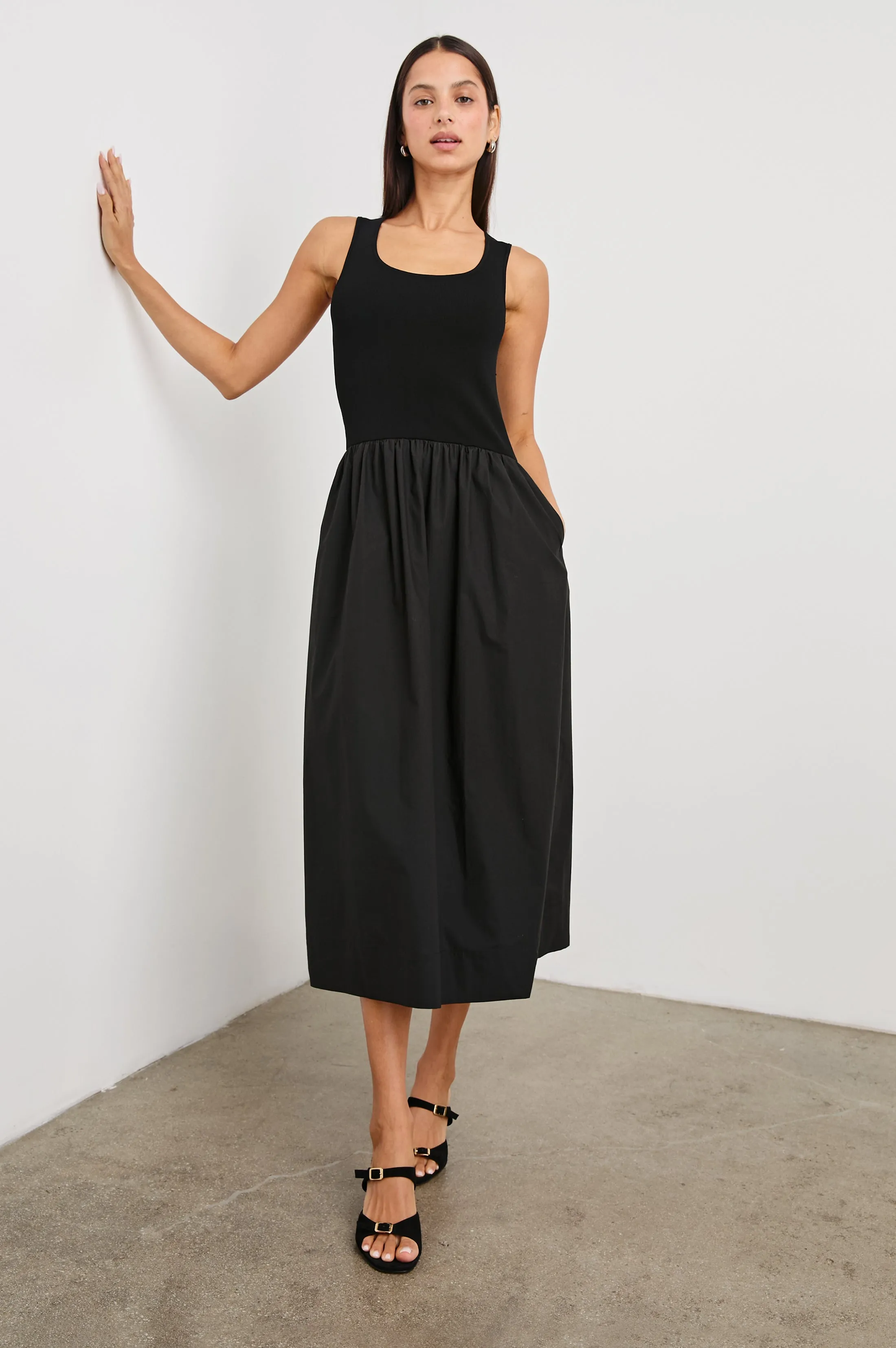 DIA DRESS - BLACK Rails
