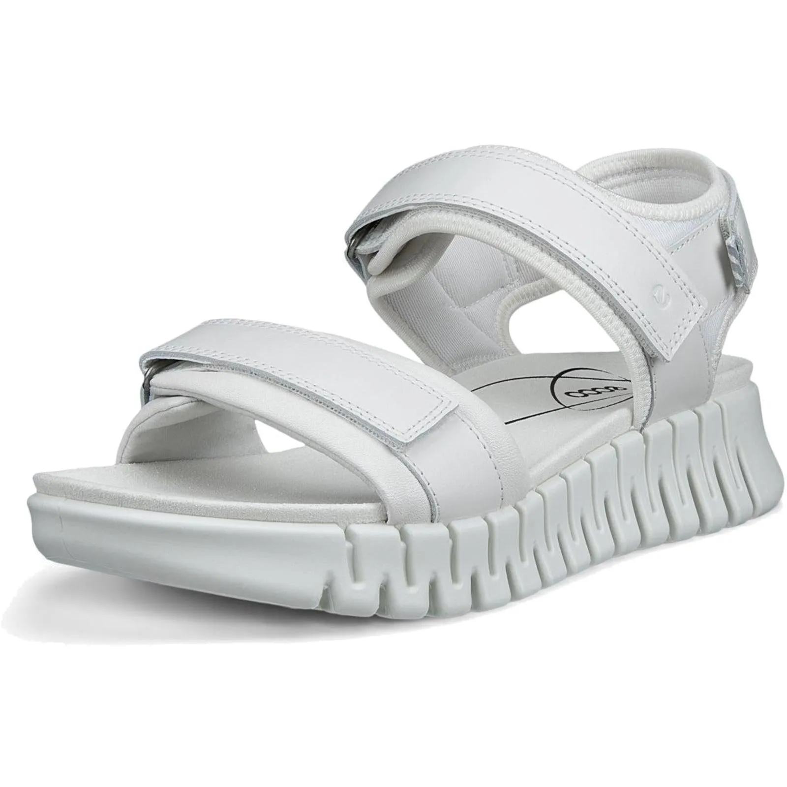ECCO Womens Gruuv Sol Leather Sandals