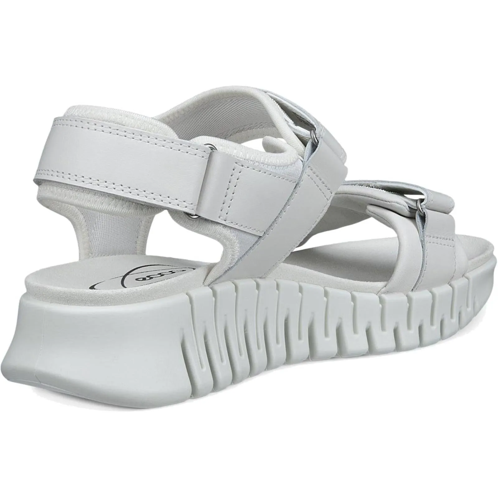 ECCO Womens Gruuv Sol Leather Sandals