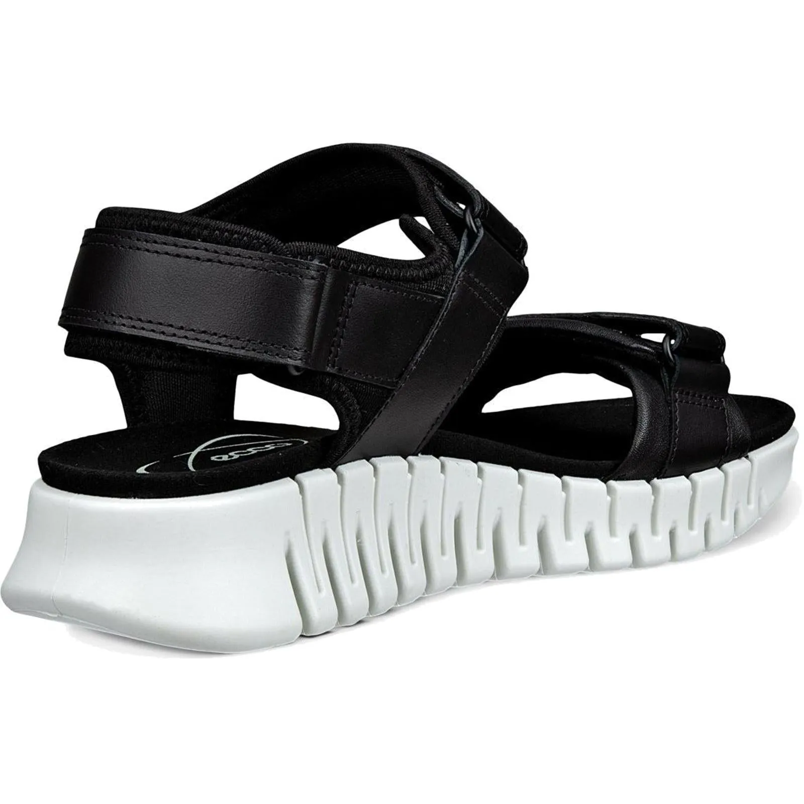 ECCO Womens Gruuv Sol Leather Sandals